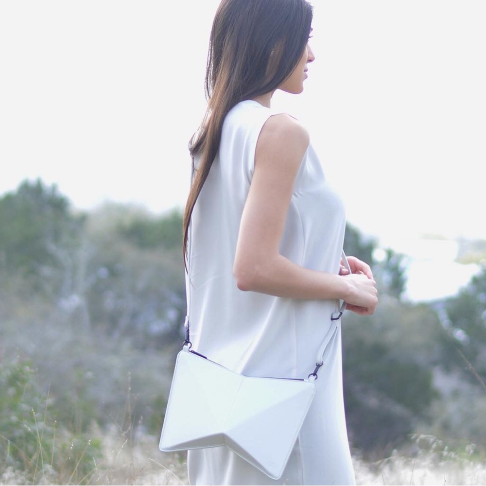Finell VERSUS Crossbody Bag White